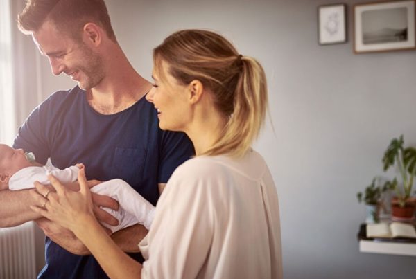 A future parents welcome their first baby - Joy of Lfie Surrogacy