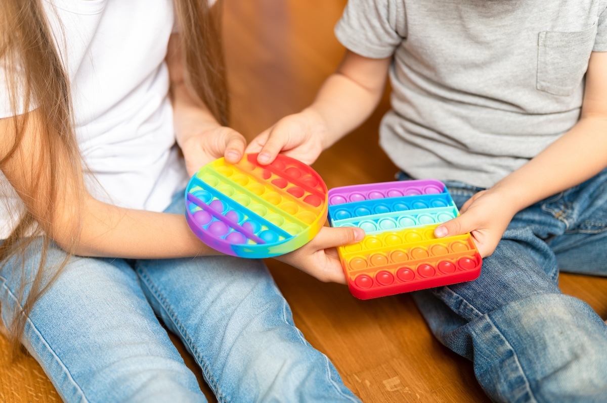 Rainbow kids toys