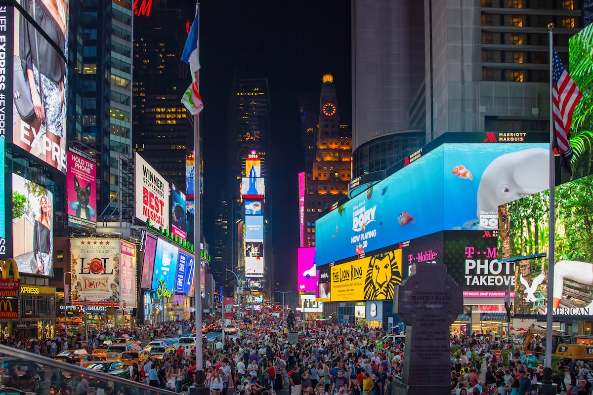 Times Square in NYC