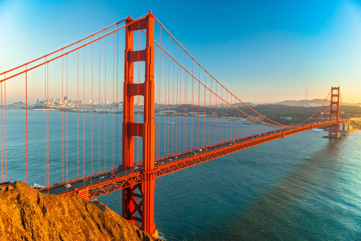 Golden Gate, San Francisco, California, USA.