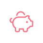 icon piggy bank