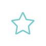 icon star teal